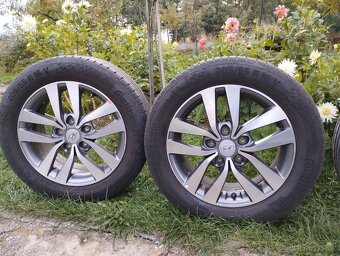 Originál ALU kola Hyundai i30 R16 + letní pneu - 9