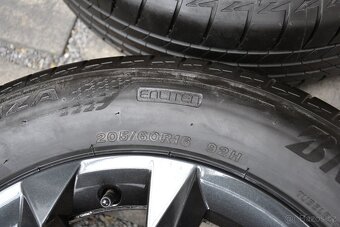 Š.Kamiq,Scala, VW Taigo – NOVÉ Alu + letní 205/60R16 Bridges - 9
