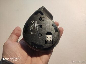 Eternico MV470 ergonomická bezdrátová stříbrná/šedá - 9