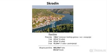 Prodej malého hotelu Skradin u Šibeniku, Chorvatsko - bez pr - 9