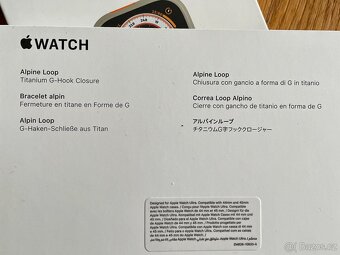 Apple Watch Ultra - TOP stav, baterie 100% - 9