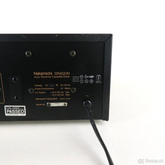 Kazetový magnetofon Nakamichi Dragon s bookletem s ideálním - 9