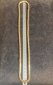TOP-Zlatý řetízek PLNÝ 14k Žluté plné zlato 585/1000 - 9