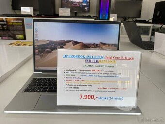 HP PROBOOK 450 G8 15,6“/Intel Core i3-11.gen/ SSD 1TB/RAM - 9