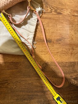 Coccinelle Liya Python Snake Leather Shoulder Bag - 9