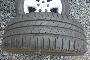4ks alu disků orig.Škoda+letní pneu Michelin 205/60/15 - 9