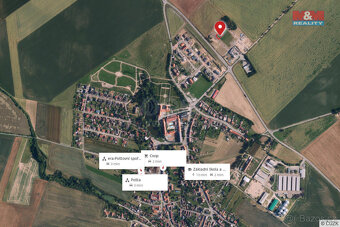 Prodej komerčního pozemku 841 m2, Valeč - 9