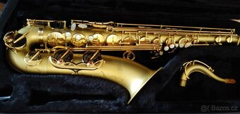 Tenorsaxofon Amati ATS 63 Antique zánovný + príslušenstvo - 9