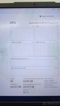 Herní notebook Asus TUF Gaming A15 , RTX3070 - 9