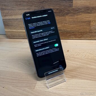 iPhone X 64GB, černý, 100% baterie (rok záruka) - 9