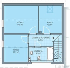 Prodej rodinného domu 4+1 96m2, zahrada 413 m2 - 9