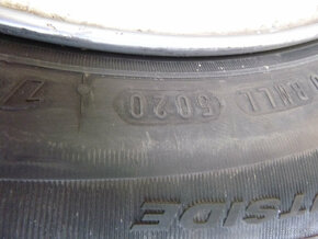 4x alu disky škoda (5x100) letní pneu 185/60 r14 - 9
