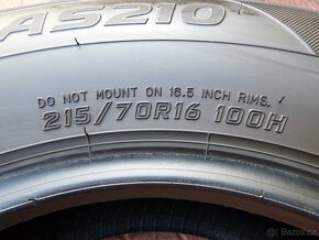 Zimní pneu 215 70 16 Falken cena za oba kusy - 6mm - 9