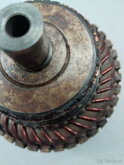 DYNAMOSTARTÉR ROTOR ČZ 501 502 505 PRASE SKŮTR ORIGINÁL - 9