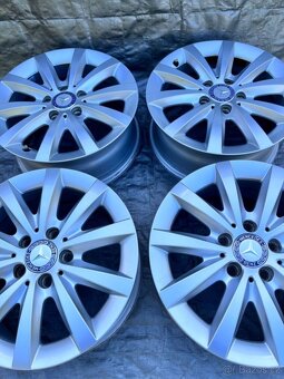5x112 R16 original disky Mercedes B W246 - 9