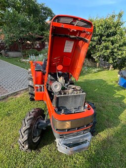 malotraktor KUBOTA X 24 SATURN s rotavátorem - 9