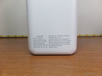 30000mAh powerbanka se svítilnou, zn.Hinne 22.5W. - 9