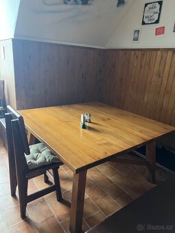 Prodam stoly, lavice a zidle z restaurace - 9