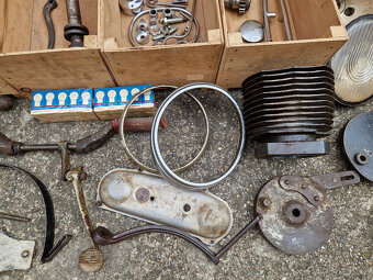 Různé orig. díly na veterány předválečný motocykl automobil - 9