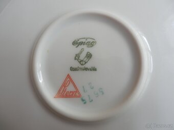 Stará porcelánová jídelní sada zn.Epiag Stern - 9