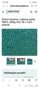 Prodám stínící tkaninu NOVÁ - 9