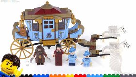 Harry Potter stavebnice 1 + figúrky - typ lego - 9