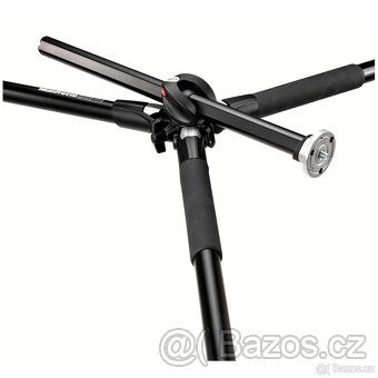 Manfrotto 055XPROB PRO TRIPOD BLACK + Manfrotto 229 Hlava 3D - 9