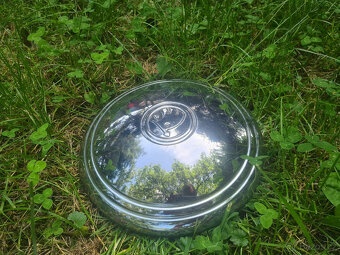 sada 4 ks chrom poklice škoda staré veteran 14" - 9