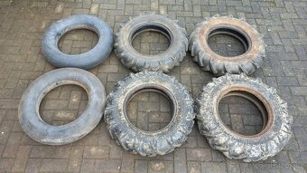 Prodám 4 ks pneu Barum 6.50x16 terénní šípová duše - 9