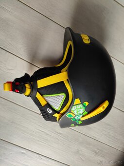 Dětská helma lyžařská + bryle - 9
