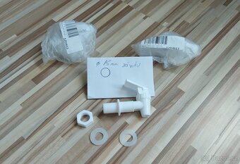 IBC-kohoutek PVC 3/4"+dávkovací kohoutek PVC ø15mm. - 9