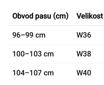Pánské motocyklové jeans s kevlarem a chrániči Forcefield - 9