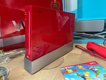 Nintendo Wii Červená limitovaná edice 25 Anniversary Mario - 9