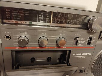 Fair Mate RD810, radiomagnetofon retro kazeťák - 9