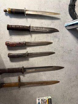 Nože, staré-Damašek - 9