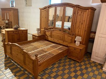 KOMPLETNÍ DŘEVĚNÁ LOŽNICE JITONA NATUR ART - 9