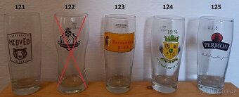 Půllitr ,půlitr, pivní sklenice , sklo , pivo (2) - 9