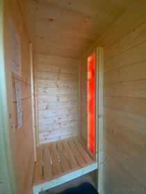 Venkovní finská sauna-saunový domek s odpočívárnou - 9