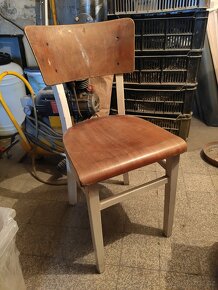 Dřevěné židle 3 ks - 9