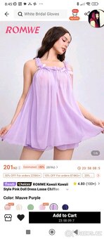Dámské oblečení S/M/L mix, paruky - 9