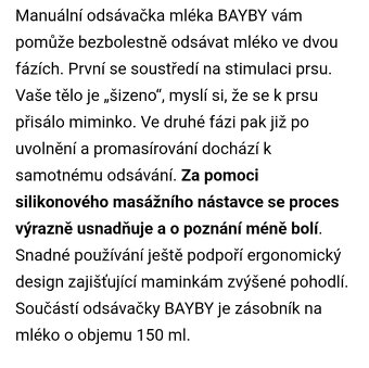 Odsávačka, lahvičky, a sterilizačka - 9