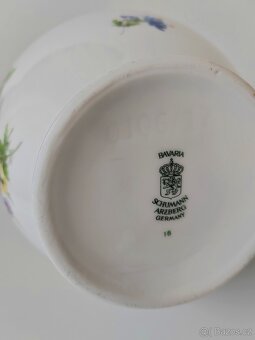 Vintage porcelánová váza od Schumann Arzberg Bavaria - 9
