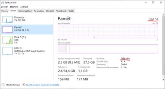 16GB nebo 32GB DDR4 2666 - 9