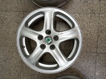 ALU kola 15" originál Škoda Octavia - 9