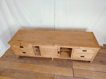 Komoda - botník - masiv TEAK - 9