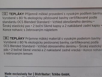 Tregíny, letní džíny vel. 134/140, džíny 134,140,146,152 - 9