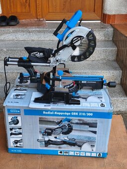 Prodám NEPOUŽITOU pokosovou pilu s posuvem GÜDE GRK 210/300 - 9