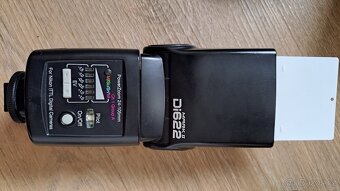 Nikon D3100 18-55 mm VR+ Nissin blesk Di622 Mark II + Brašna - 9