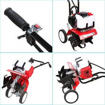 Zahradní kultivátor s benzínovým motorem - nepoužitý - 9