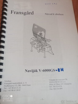 Lesní lanový naviják Fransgard V-6000GS - EH - 9